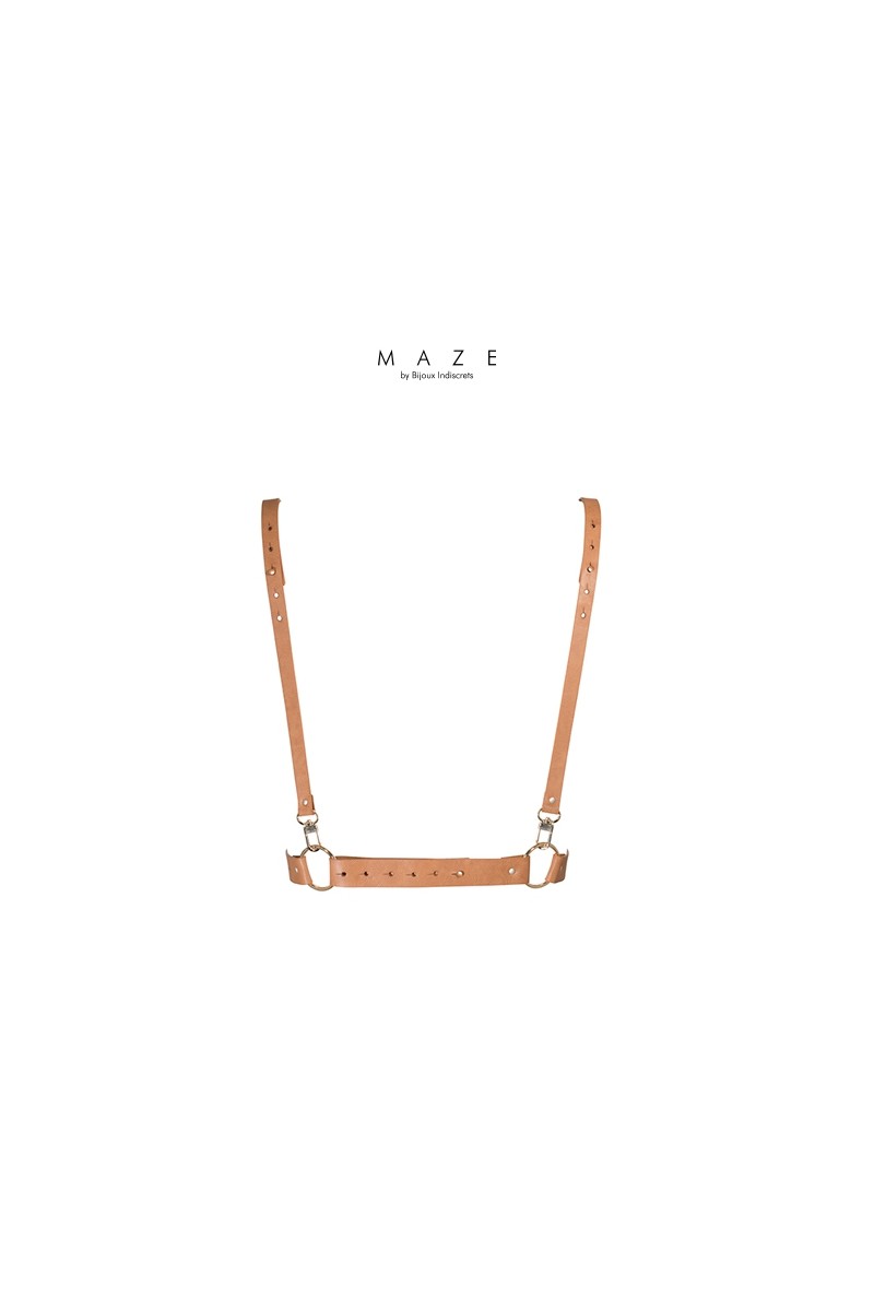 Harnais X marron - Maze